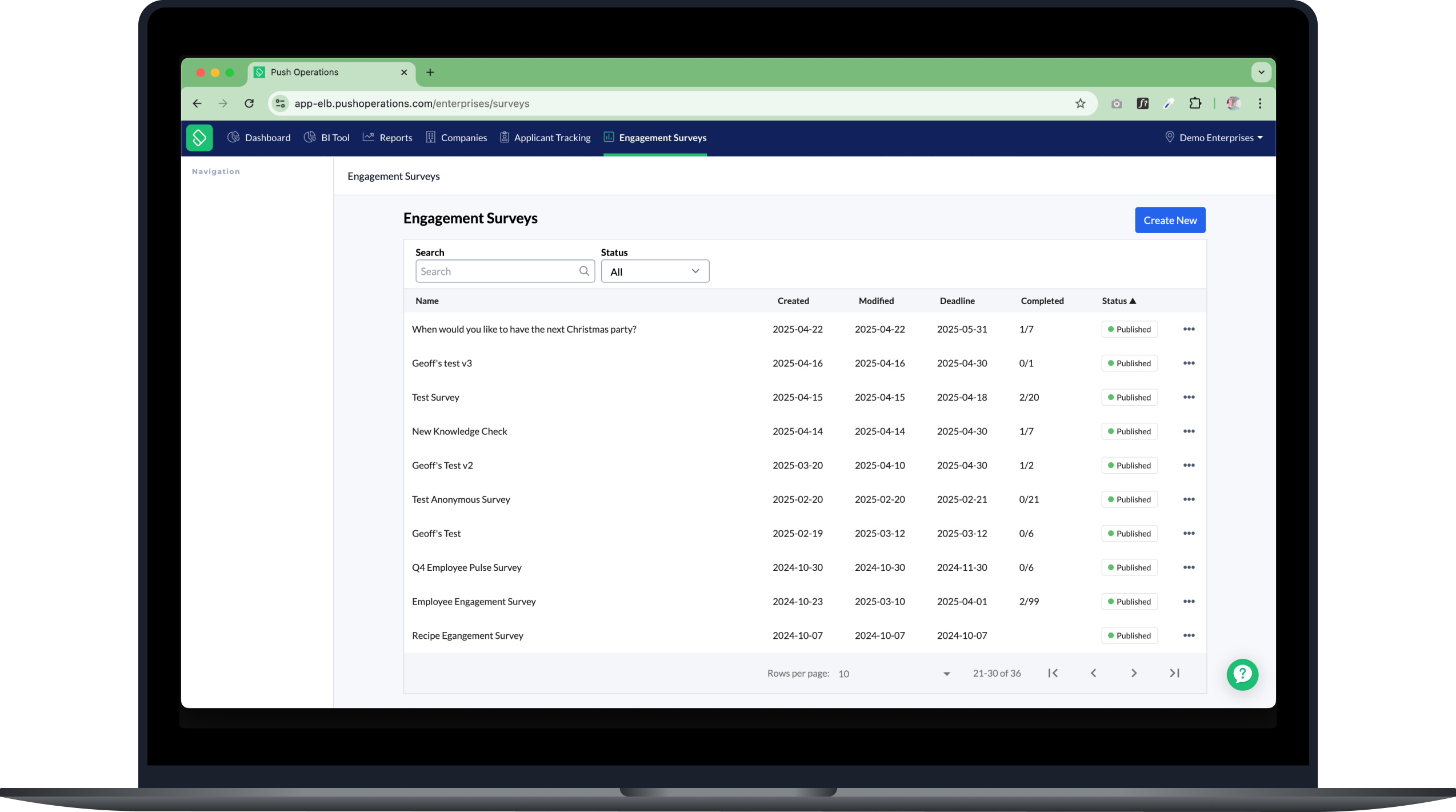 Employee Engagement Survey Builder